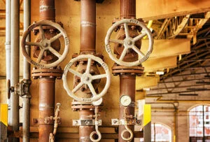 industrial valve with pipe 300x203